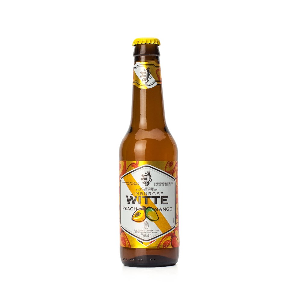 Limburgse Witte Peach & Mango 0,33 l