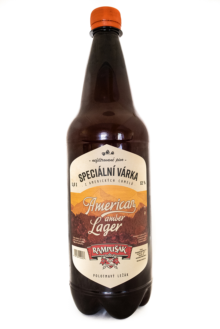 Dobruška - American Amber Lager 12% 1l PET