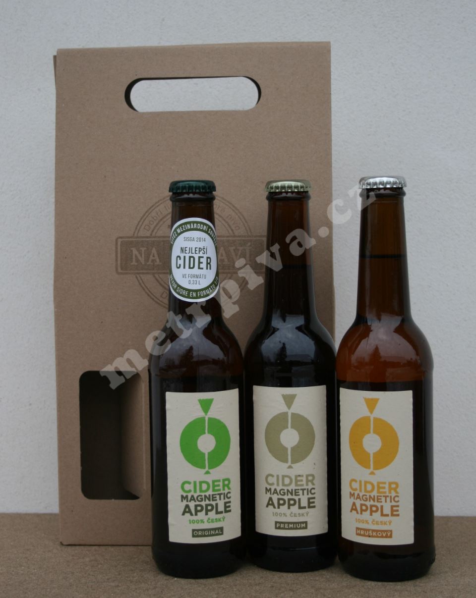 Magnetic CIDER - dárkové balení 3x0,33l