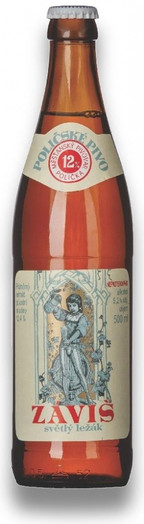 Polička Záviš 12%, 0,5l