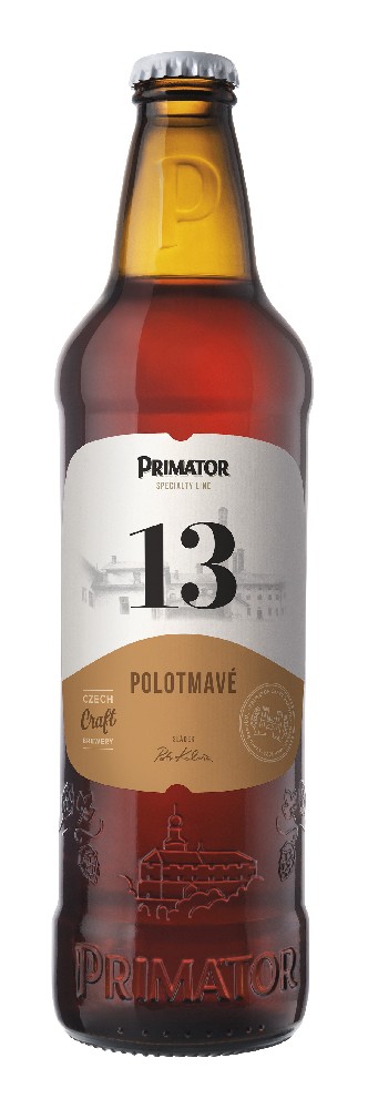 Primátor 13%, 0,5l polotmavý speciál