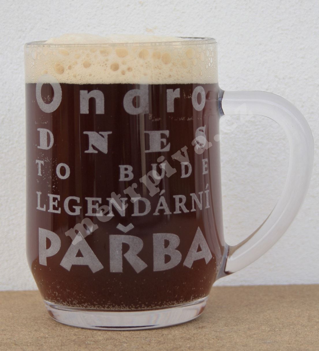Půllitr na pivo - legendární pařba - 0,5l