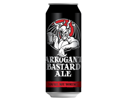 Stone - Arrogant Bastard Ale - plechovka 0,5 l