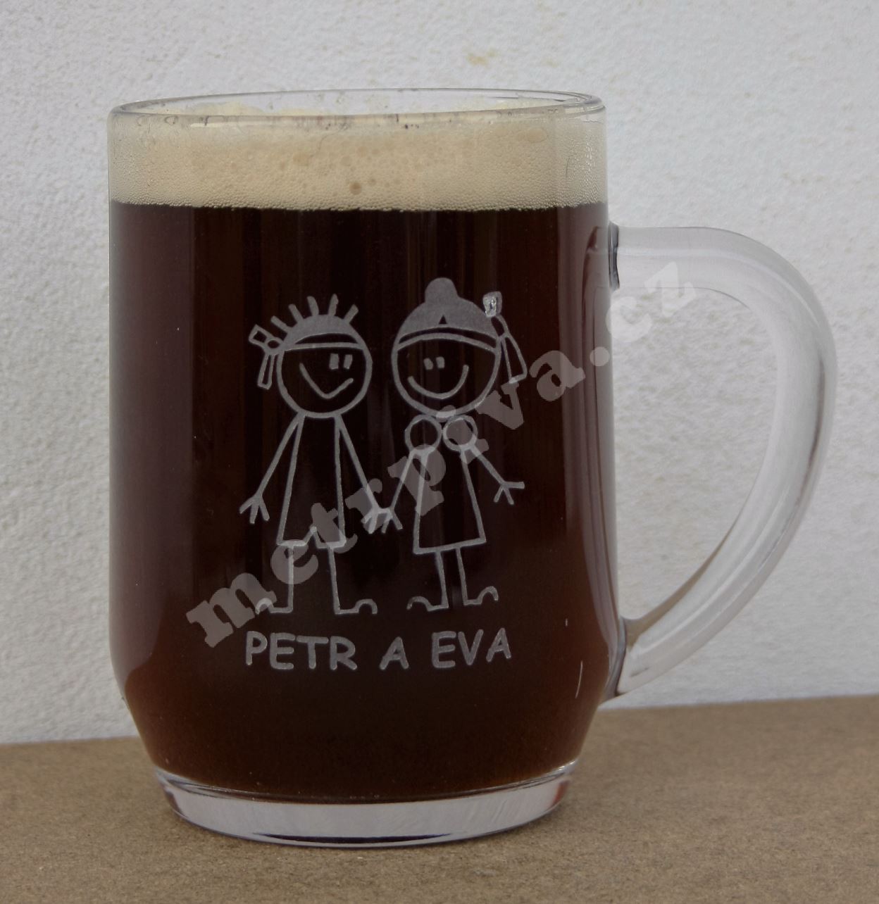Svatební pivní půllitr - 0,5l
