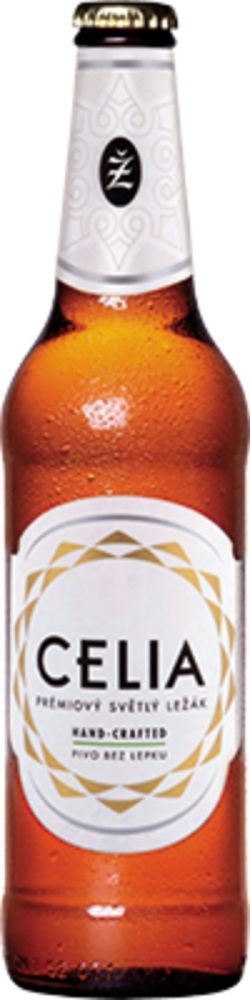 Pivo Žatec Celia - bezlepkový ležák 11%, 0,5l